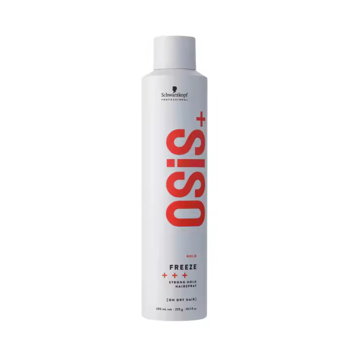 Schwarzkopf OSiS FREEZE Spray Fijación Fuerte 300 ml. Laca de fijación fuerte y duradera. - 1