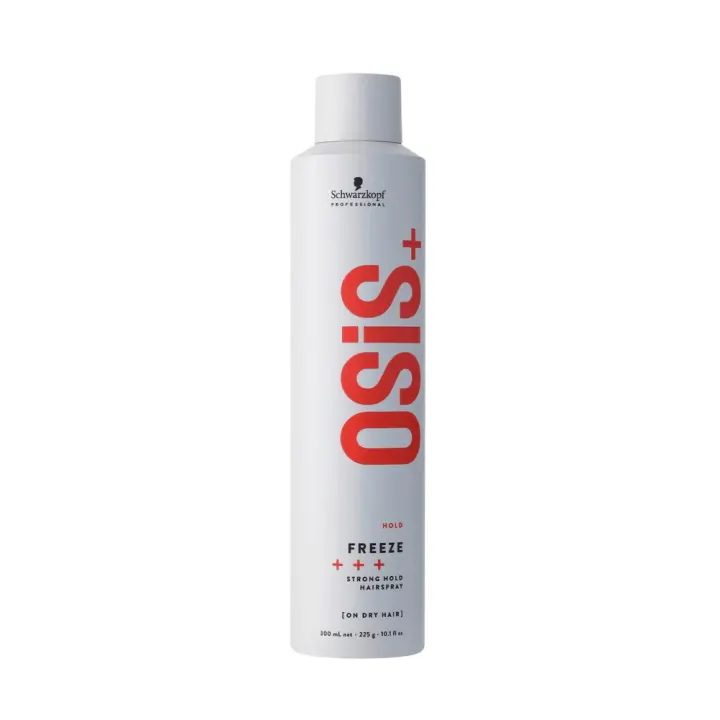 Schwarzkopf OSiS FREEZE Spray Fijación Fuerte 300 ml. Laca de fijación fuerte y duradera. - 1