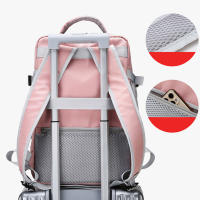 Mochila de viaje de gran capacidad para Mujer, Bolso de Día informal, impermeable, antirobus, Con Correa de equipamiento y Puerto de carga USB - details 4