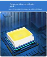 Lámpara LED De Anillo Redondo 36W 24W 18W 12W Blanco Frío Panel De Techo AC220V Dimming Tricolor Para Uso Industrial - details 2