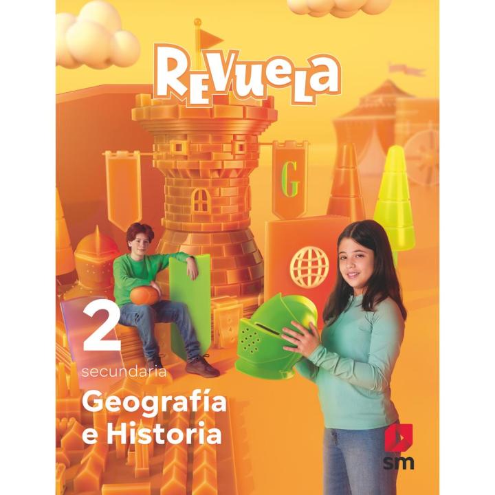 Libro GEOGRAFÍA E HISTORIA 2ºESO. REVUELA 2023. Editorial SM Año 2023 Autor Baquero Artigao , Gregorio ISBN 9788498561500