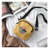Bolso De Hombro Para Mujer Mini Tamaño Canvas Small Crossbody Bags Con Cierre De Cremallera Bolsa De Teléfono Para Diversas Occasiones - details 1