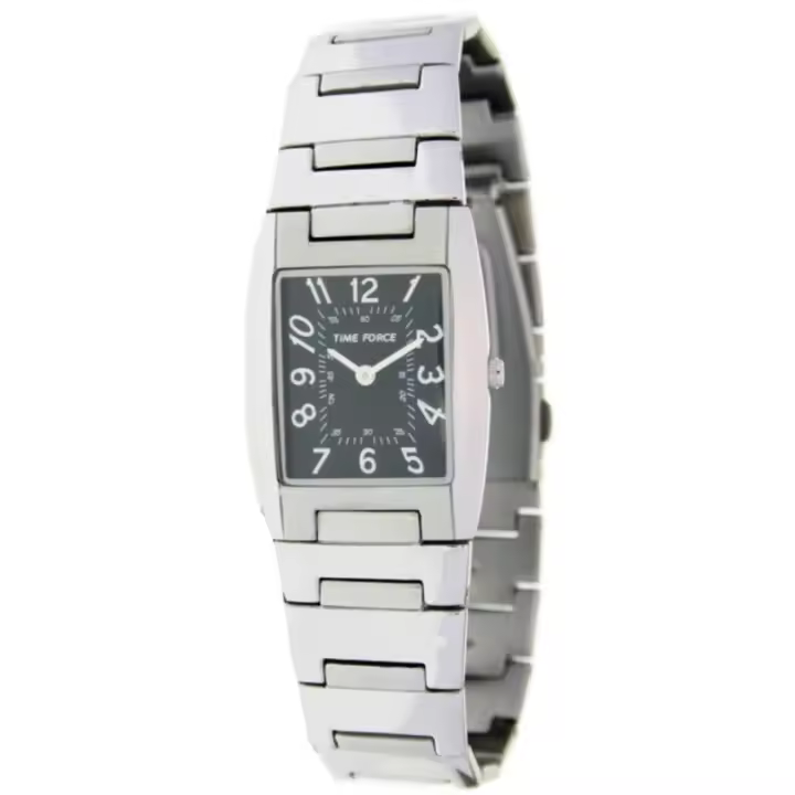 Time Force Tf3339l01m  Reloj Para Para Mujer Color Plateado - 1