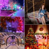 Lámpara De Fairy LED Inteligente Multicolor Y Cálida Para Decoración De Bodas Navidad Y Fiesta En El Dormitorio - details 1