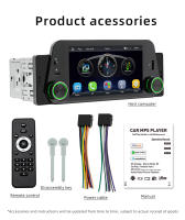 BQCC 1din Reproductor Multimedia Para Coche Pantalla Táctil HD 5 Pulgadas Con Android Auto Carplay Bluetooth USB FM Mirrorlink Universal - details 15