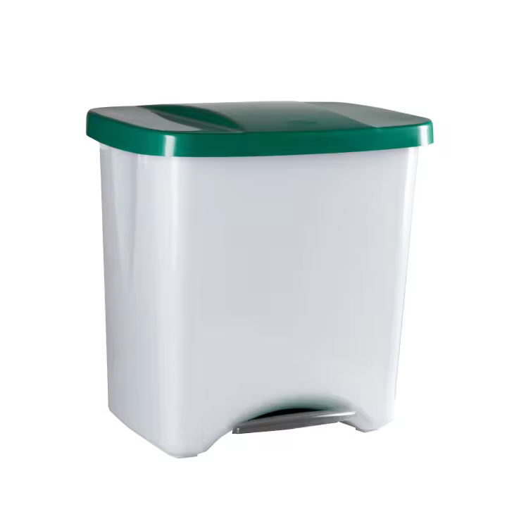 Denox Pedalbin Ecológico 50 Litros para Recogida Selectiva de Residuos - 1