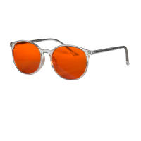 Gafas Rojas Para Mejorar El Sueño Gafas Bloqueadoras De Luz Azul Para Mujer Lentes Naranja Material Polímero Acero Inoxidable - details 19