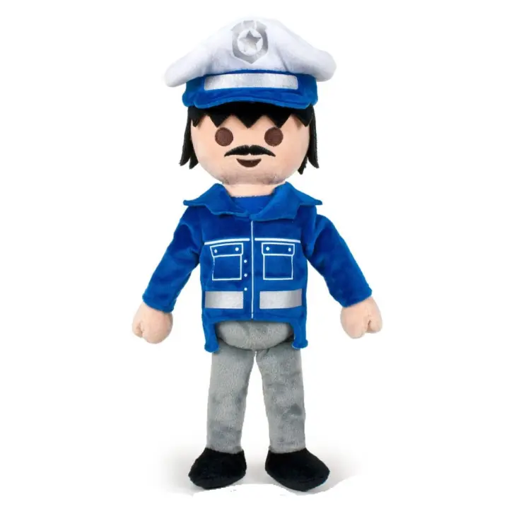 PELUCHE PLAYMOBIL - POLICÍA 40 CM 760016181, TIENDA CON LICENCIA OFICIAL - 1