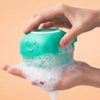 Cepillo De Baño Para Perros Y Gatos Con Dispensador De Shampoo Cepillo De Masaje De Silicona Suave Con Pincel De Goma Herramienta De Aseo Para Mascotas - details 10