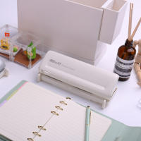 Pulverizador Ajustable KW-triO Para Escritorio Con 6 Agujeros Para Organizador De Planificador De Cuaderno De Papelería A4/A5/A6/A7/B5/Personal/Deskfax Capacidad De 10 Hojas - details 6