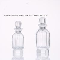 Botella De Perfume De Vidrio Cristal Transparente Vintage 50ml 100ml Recargable Portátil Para Viajes Para Mujeres Atomizador De Spraying - details 2