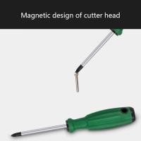 Juego De Destornilladores Especiales Con Atracción Magnética Herramienta De Reparación Manual U/Y/Cruz Interna Triangular/3 Puntos Acero Inoxidable Multifuncional - details 3