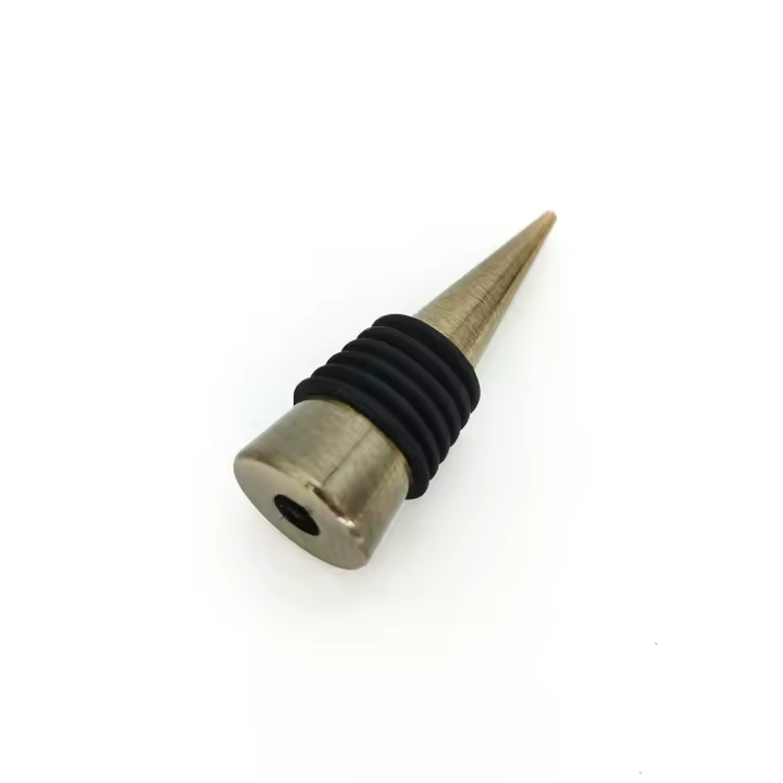 3pcs Partes De Tapa Para Vino DIY Metálicas De Grado Alimenticio Alta Calidad Tapa De Bebida Para Bodas Regalos Y Mayorista - 1