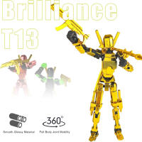 Figura De Acción 13 Titan Multi-articulada Robot Transformable Con Perro Juguete Educativo Para Niños Regalo Ideal - details 11