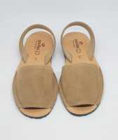 Sandalias Unisex Menorquinas Abarcas en Piel - Mod. 778 - Marca: Sevillas - Colores: Marino Cuero Blanco Negro Azulón - details 3