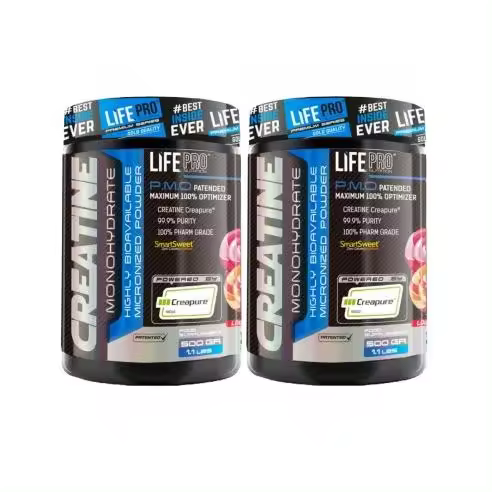 PACK CREATINA CREAPURE (2X500G) PIRULETA - LifePro - 1