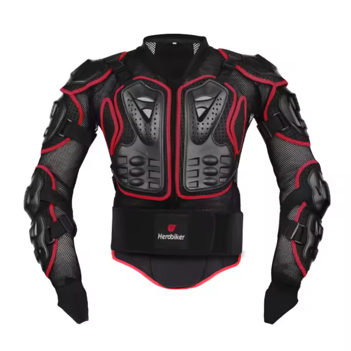 Chaqueta De Motocross Con Protección De Torso Y Espalda Certificada CE Para Motocicleta Resistente Al Desgaste Unisex - 1