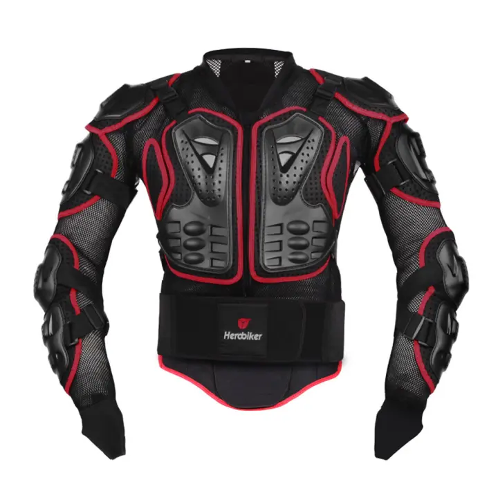 Chaqueta De Motocross Con Protección De Torso Y Espalda Certificada CE Para Motocicleta Resistente Al Desgaste Unisex - 1