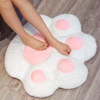 Cojín De Plush De Gato Lindo 70cm Forma De Corazón Y Tatami Relleno De Peluche Suave Regalo Kawaii Para Decoración Del Hogar - details 24