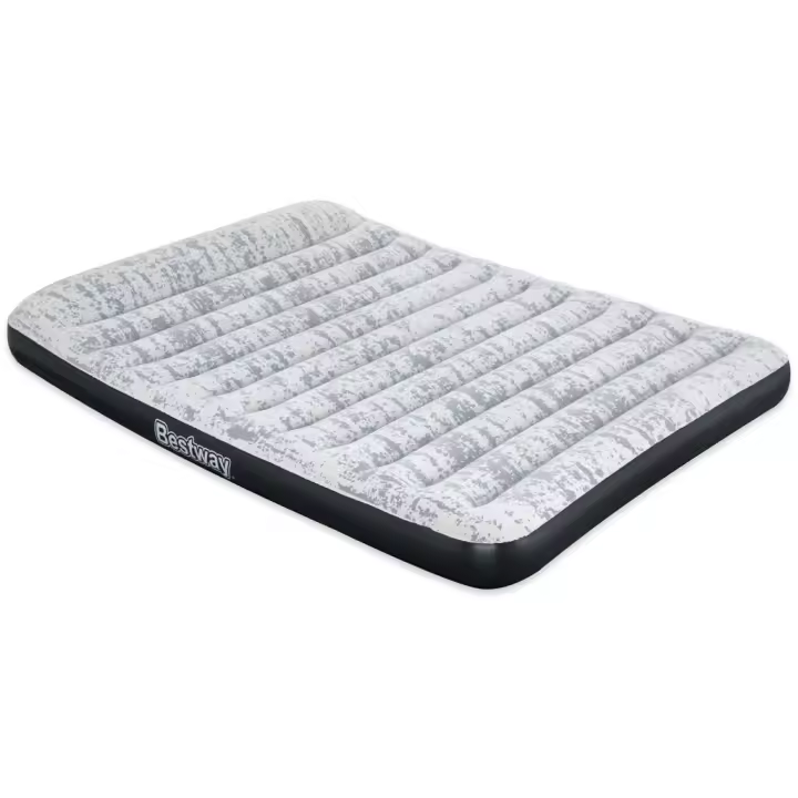 Colchón Flocado Tritech Fashion Queen 203X152X30cm. con Hinchador Eléctrico Bestway 67836 - 1