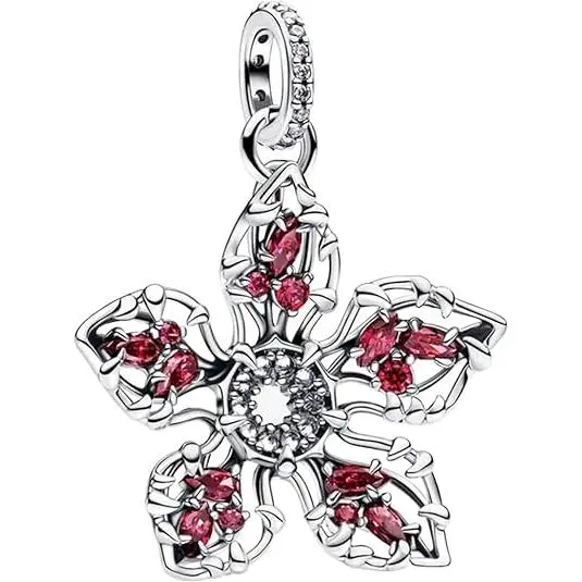 PANDPRA Colgante de plata de ley 925, ideal para el Día de la Madre, cumpleaños, San Valentín, colección de joyas y regalo para mujer - 1
