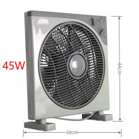 PLUSHOME Ventiladores de Pie Altura Ajustable,Ventilador de suelo,Ventilador Sobremesa,Circulador de aire,Ventilador industrial Metaric.De 25W hasta 120W.Ventilador giratorio 360 grados. - details 2