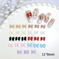 20PCS Encantos De Uñas Con Borlas De Perla Sólida Resina Minimalista Brillante Decoraciones Para Uñas Y Pelo DIY - details 1