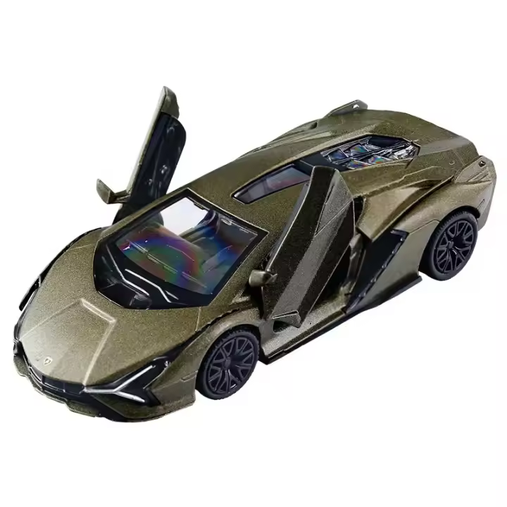 Modelo De Coche Lamborghini Sian MaKeda 1:36 Aleación De Metal Juguete Supercar Para Colección Y Decoración Regalo Para Adolescentes Y Adultos - 1