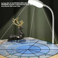 Lámpara De Mesa LED Portátil Con Control De Brillo USB Y Pilas Potenciada Para Escritorio Luz Nocturna De Lectura Para Dormitorio Protección Ocular Lámpara De Lado Para Cama - details 5