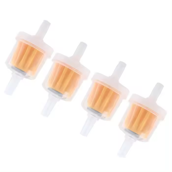 Keenso de combustible Filter, Gasolina Filter, 4 piezas para motos de Cross, ATV, quads, karts, ciclomotores y scooters - 1