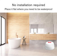 Detector De Fugas De Agua WiFi Tuya Sensor De Inundación Con Monitoreo Remoto Por App Smart Life Alerta De Sobredemanda Seguridad Compatible Con Alexa Y Google - details 3