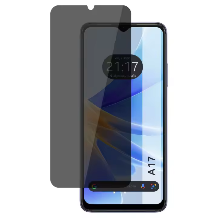 Protector Pantalla Hidrogel Privacidad Antiespías para Oppo A17 - 1