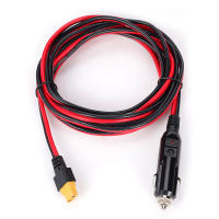Cable De Extensión Para Coche XT60 14AWG Con Conector De Luz Del Cigarrillo Adaptador De Carga Y Cable a Generador Solar De 10FT - details 10
