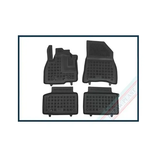 Rezaw Plast Alfombrilla Caucho 3D Premium Dacia DUSTER III excepto Híbrido (HEV)  2024 -  REF: 203414 - 1
