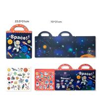 Libro De Pegatinas Reutilizables Para Niños Con Diversos Escenarios Juego De Rompecabezas DIY Educativo Juguetes Clásicos Para Niños De 2 a 4 Años Regalos - details 6
