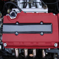 Cubierta De Encendido De Carbón Para Honda B16A2 A3 Piezas De Repuesto Para Motor Automotriz Estilo Fibra De Carbono Adecuado Para GS-R Tipo R - details 0