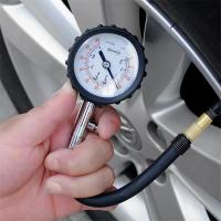 Testador De Presión De Neumáticos De Coche 100Psi Con Tubo Largo Precisión Alta Medidor De Tamaño Para Automóvil Motocicleta Camión Bicicleta Herramientas De Medición - details 8