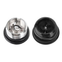 Tapa De Tanque De Aceite Y Gasolina Negra De Cromo Para Motocicleta CNC De Aluminio Pop-Up Para Harley Sportster XL883 XL1200 Dyna FXD Softail Fat Boy CVO - details 3