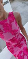 Vestido Maxi Elegante Para Mujer 2024 Sin Mangas Con Flores 3D Bordadas En Malla Ajustado Para Fiesta Moda Femenina - details 2