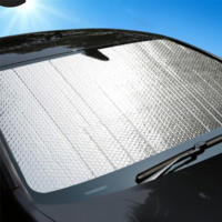 Protector Solar Universal Para Coche Cubierta De Parabrisas Con Aluminio Doble Cara Protección Contra El Calor Y Luz UV Accesorio Para Ventanas Del Coche - details 1