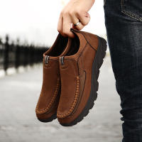 Zapatos De Cuero Para Hombre Casual Transpirables Mocasines Loafers Slip on Talla Grande 39-48 Zapatos De Conducción Moda Primavera/Otoño - details 8