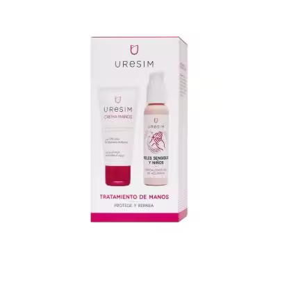 TRATAMIENTO DE MANOS CREMA DE MANOS Y DESINFECTANTE URESIM - 1