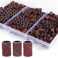 Juego De 210 Piezas De Anillas De Pulido Para Máquina De Manicura Eléctrica 180/120/80 Grit Brocas De Uñas Para Pedicura Herramienta De Pulido De Uñas - details 8