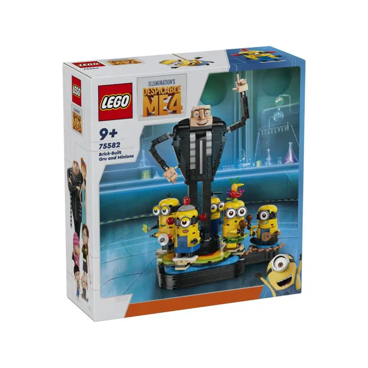 Lego Gru 4 Mi Villano Favorito Modelo de Gru y los Minions 75582 - 1