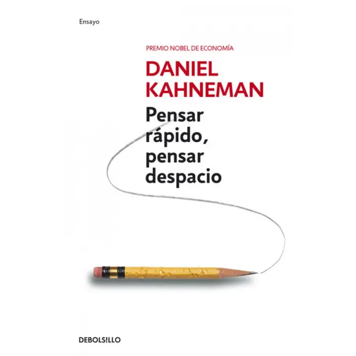 Libro Pensar rápido, pensar despacio. Editorial DEBOLSILLO Año 2013 Autor Kahneman, Daniel ISBN 9788490322505 - 1