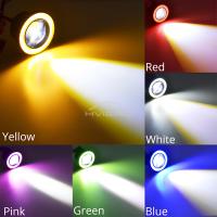 Faros LED Auto DRL COB 12V Luz Diurna Inalámbrica Para Coche Con Señal De Faros Y Luz De Fosa Luz Del Aire Angel Eyes Para Hyundai Accent - details 8