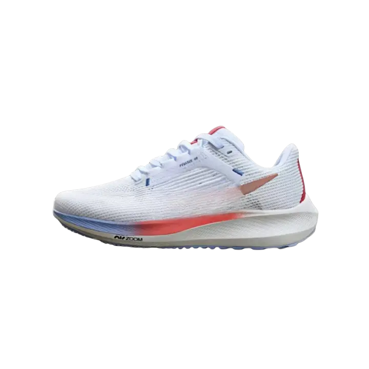 Zapatos deportivos informales para caminar con fondo plano transpirables blancos para exteriores para hombre y mujer, zapatillas de baloncesto de diseñador de los años 40 - 1
