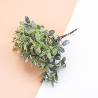 6PCS Flores De Seda Para Scrapbooking Plantas Artificiales Para Decoración De Hogar Y Boda Arboles Postizos Para Adornos Navideños Rattan Expositoras Al Aire Libre - details 13