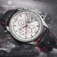 Reloj De Cuarzo Para Hombre PAGANI DESIGN 2024 Moda Militar Con Movimiento De Lujo Cuero Resistente Al Agua Y Al Choque Pantalla Retroiluminada Y Fecha Rattrapante - details 7