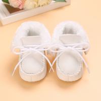 Botitas De Nieve Para Bebé Niño Y Niña Zapatos De Primera Caminata Invierno Algodón Cálido Antideslizante Suela Nuevo Nacido Zapatos Para Cuna - details 46
